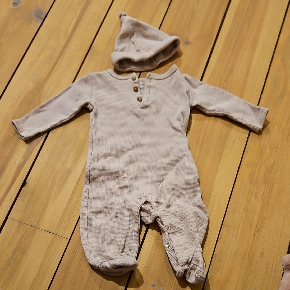 Cozy Tan Kids One Piece